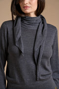 Maglia foulard Lana Merino
