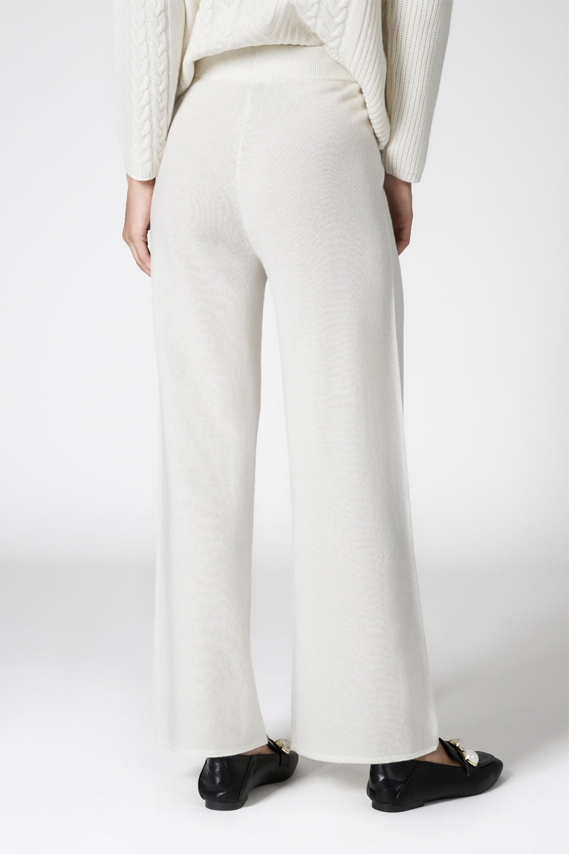 Pantalone palazzo Cashmere blend