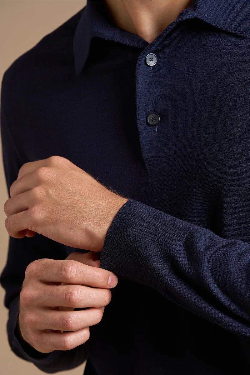 Polo ultrafine Lana Merino