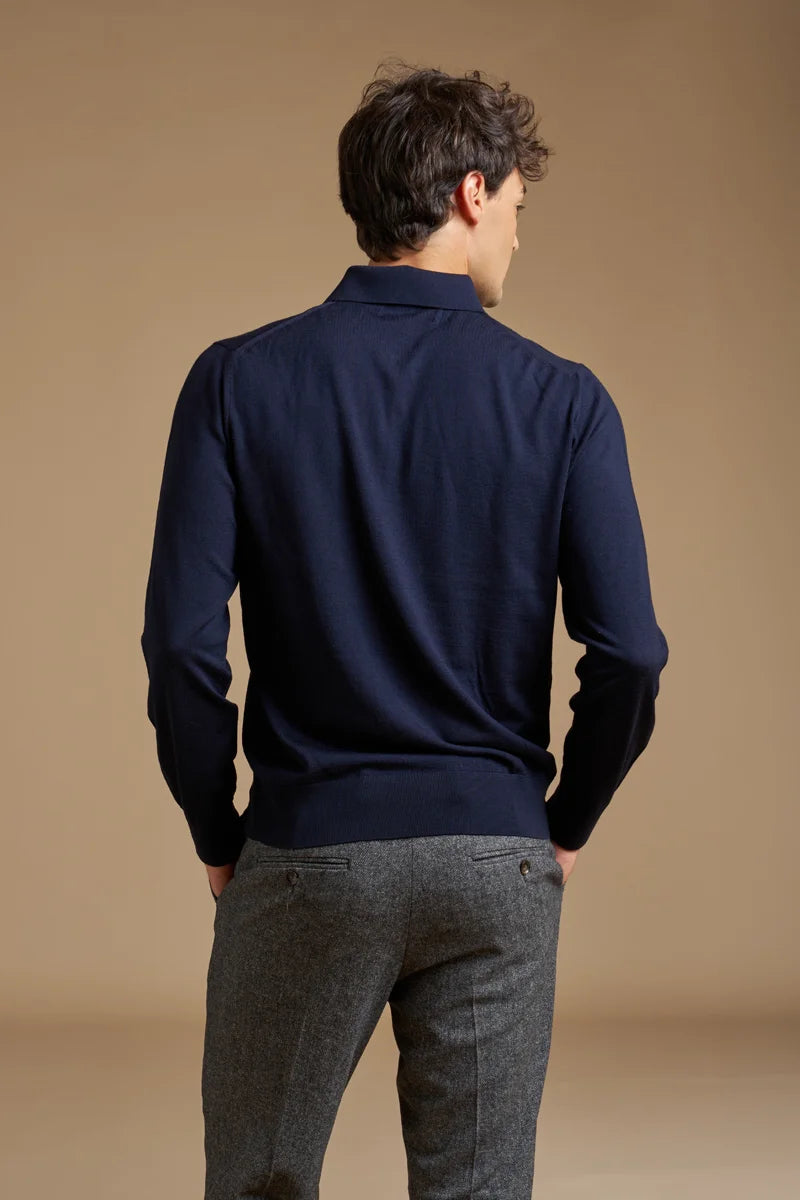 Polo ultrafine Lana Merino
