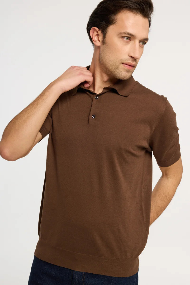 Polo in maglia di Cotone