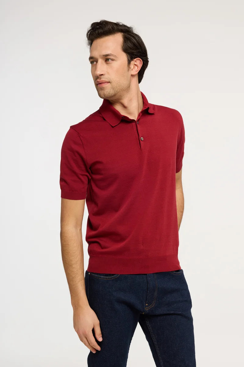 Polo in maglia di Cotone