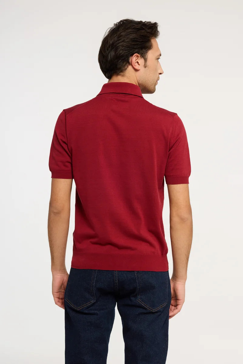 Polo in maglia di Cotone
