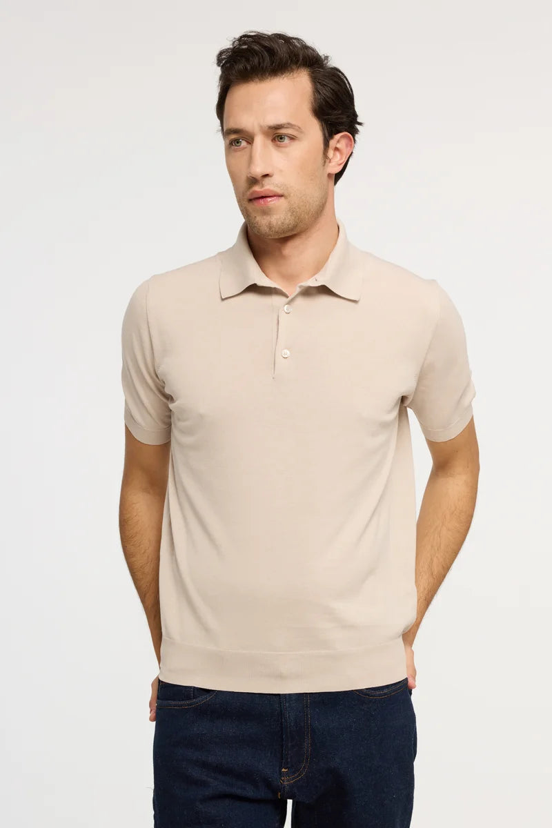 Polo in maglia di Cotone