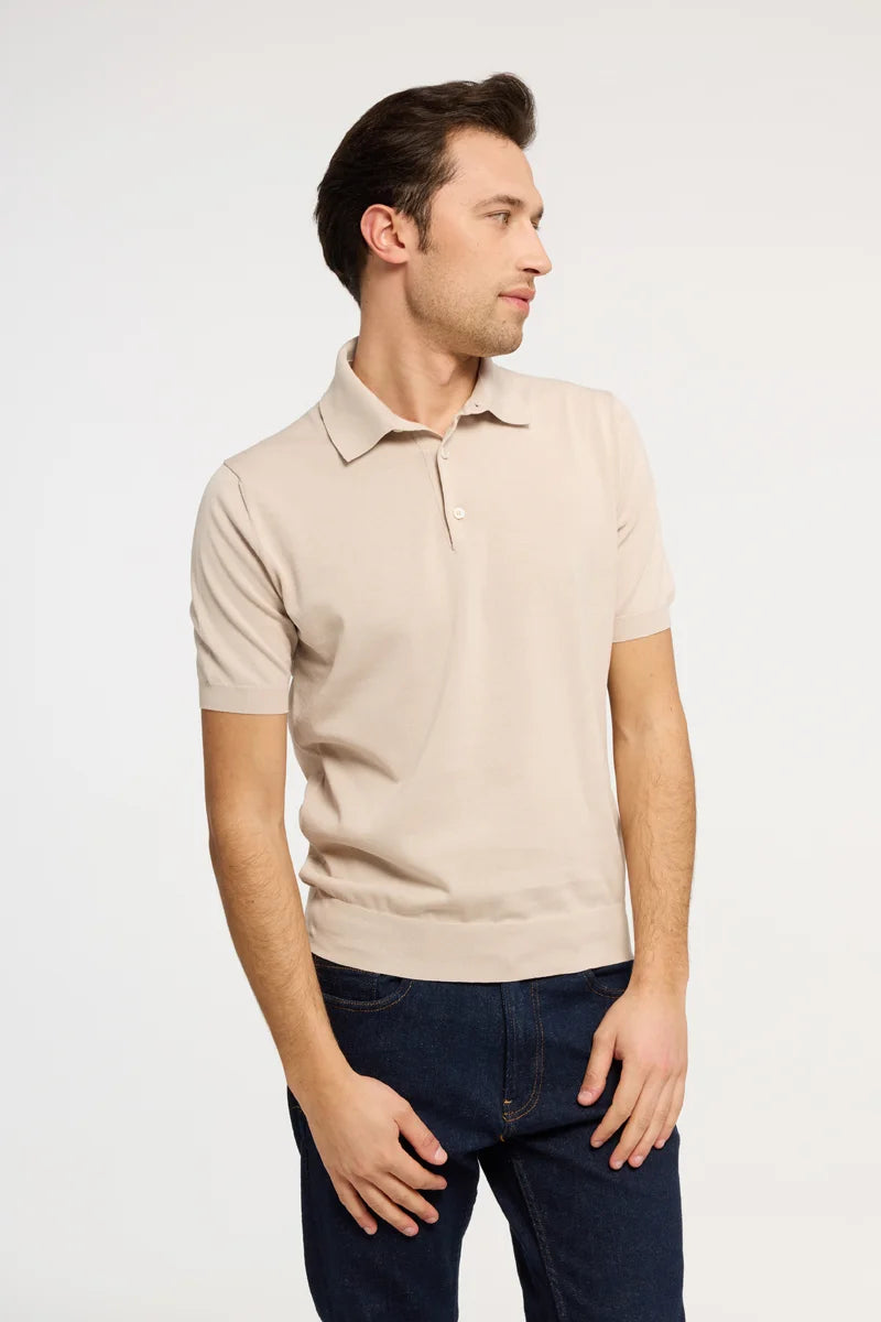 Polo in maglia di Cotone