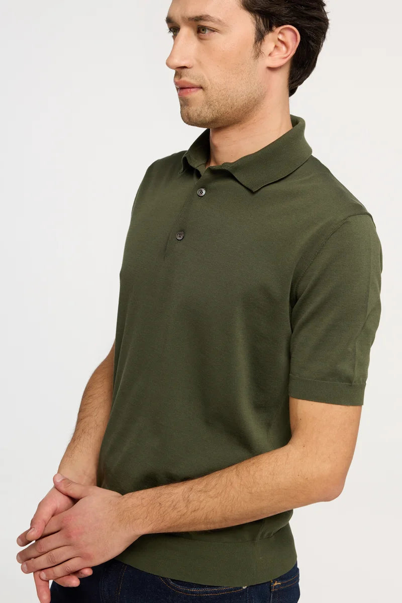 Polo in maglia di Cotone