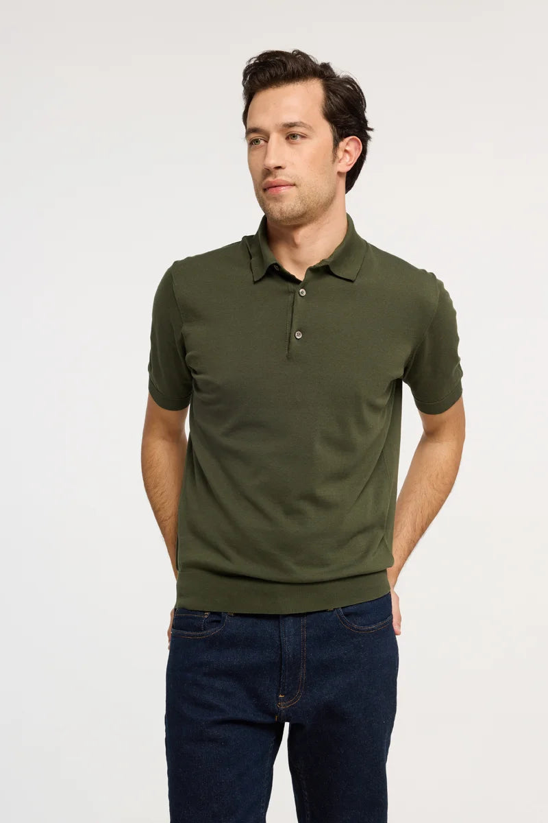 Polo in maglia di Cotone