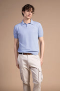 Polo sablé Lino Cotone