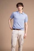 Polo sablé Lino Cotone