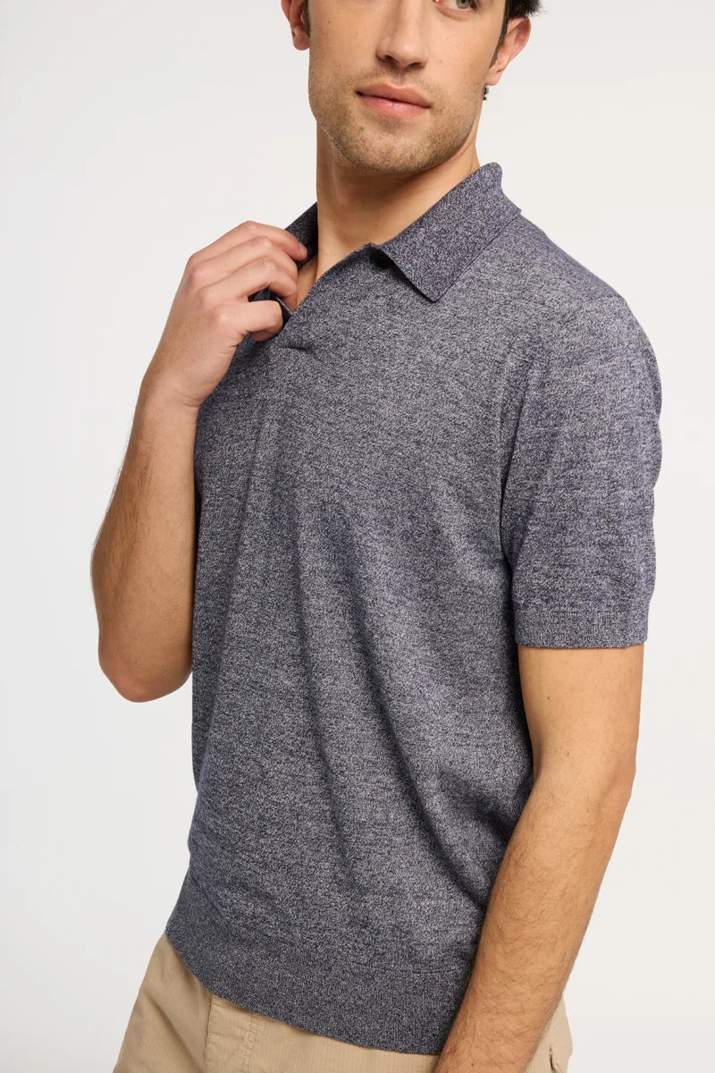 Polo sablé Lino Cotone