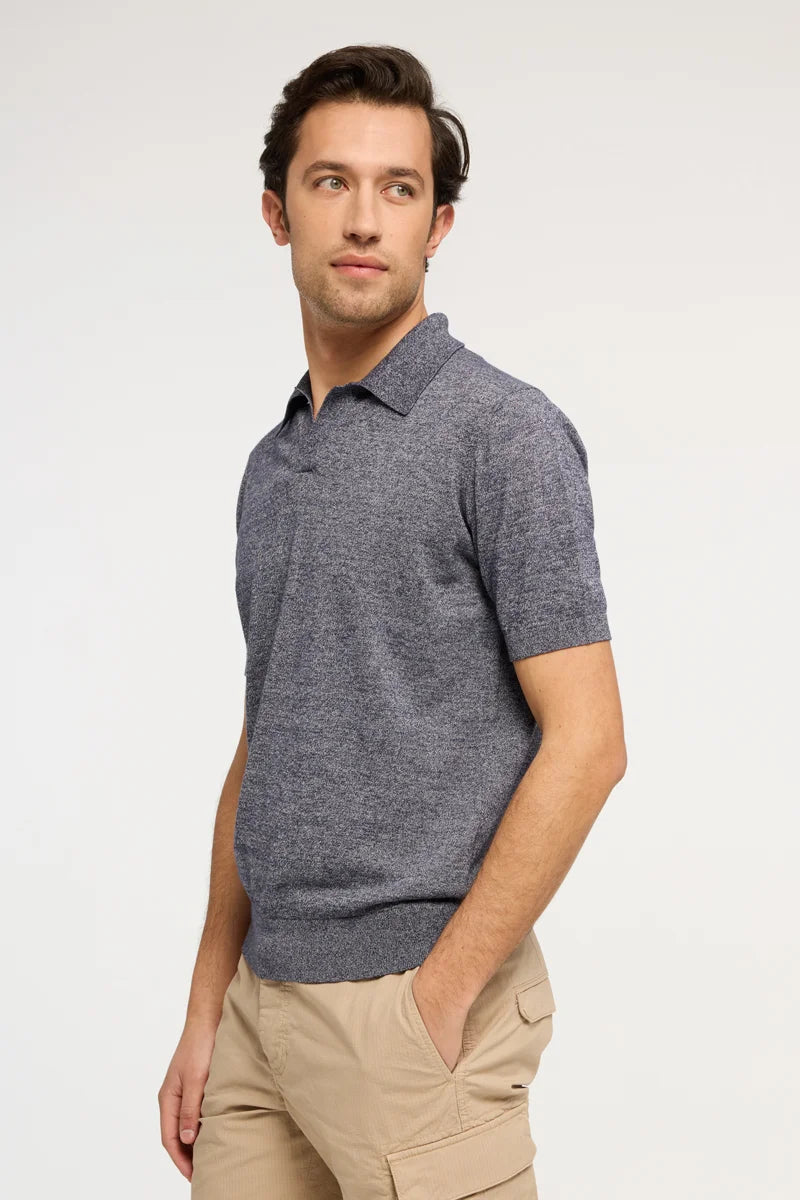 Polo sablé Lino Cotone