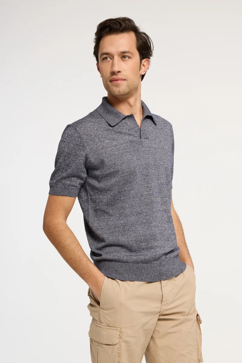 Polo sablé Lino Cotone