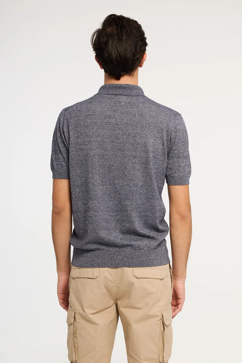 Polo sablé Lino Cotone