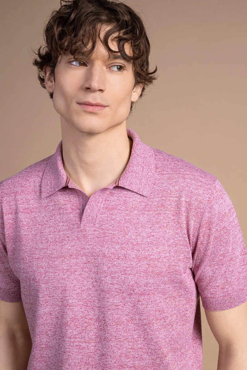 Polo sablé Lino Cotone
