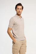 Polo sablé Lino Cotone