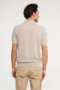Polo sablé Lino Cotone