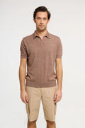 Polo sablé Lino Cotone