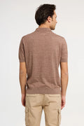 Polo sablé Lino Cotone
