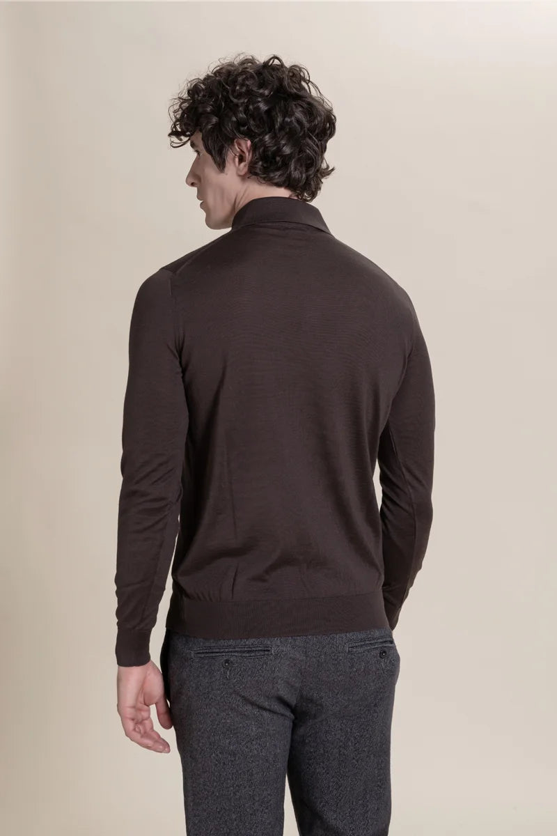 Polo ultrafine 100% Cashmere 2 fili