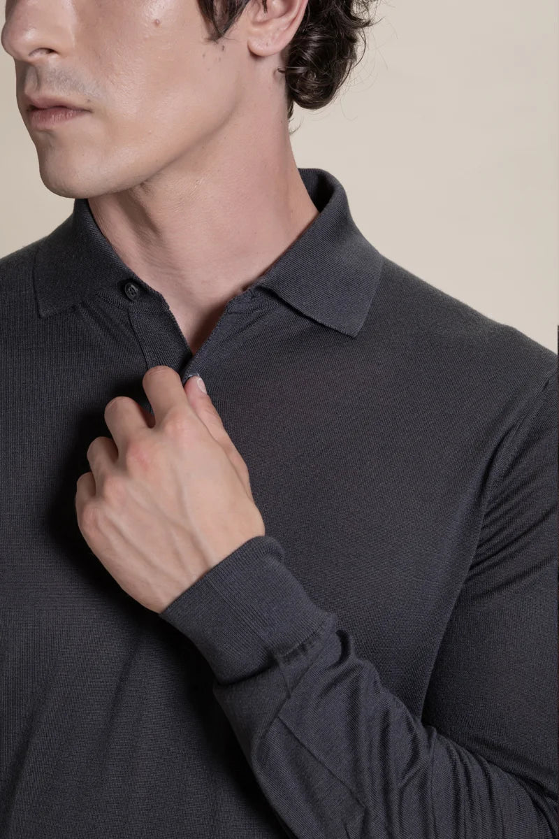 Polo ultrafine 100% Cashmere 2 fili