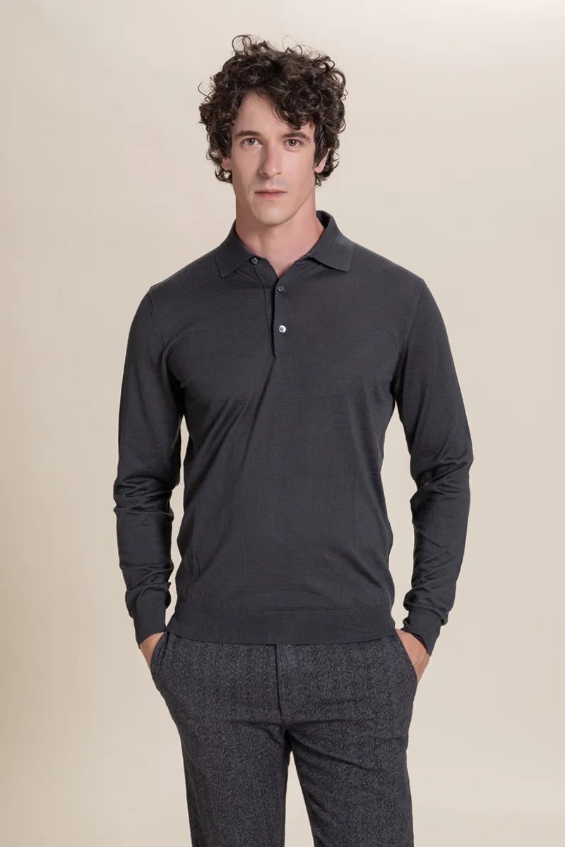 Polo ultrafine 100% Cashmere 2 fili
