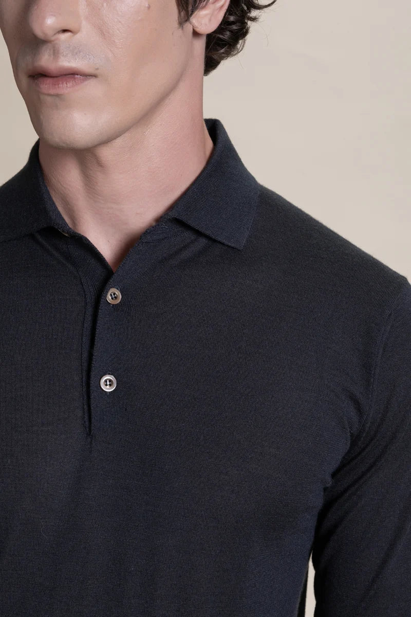 Polo ultrafine 100% Cashmere 2 fili