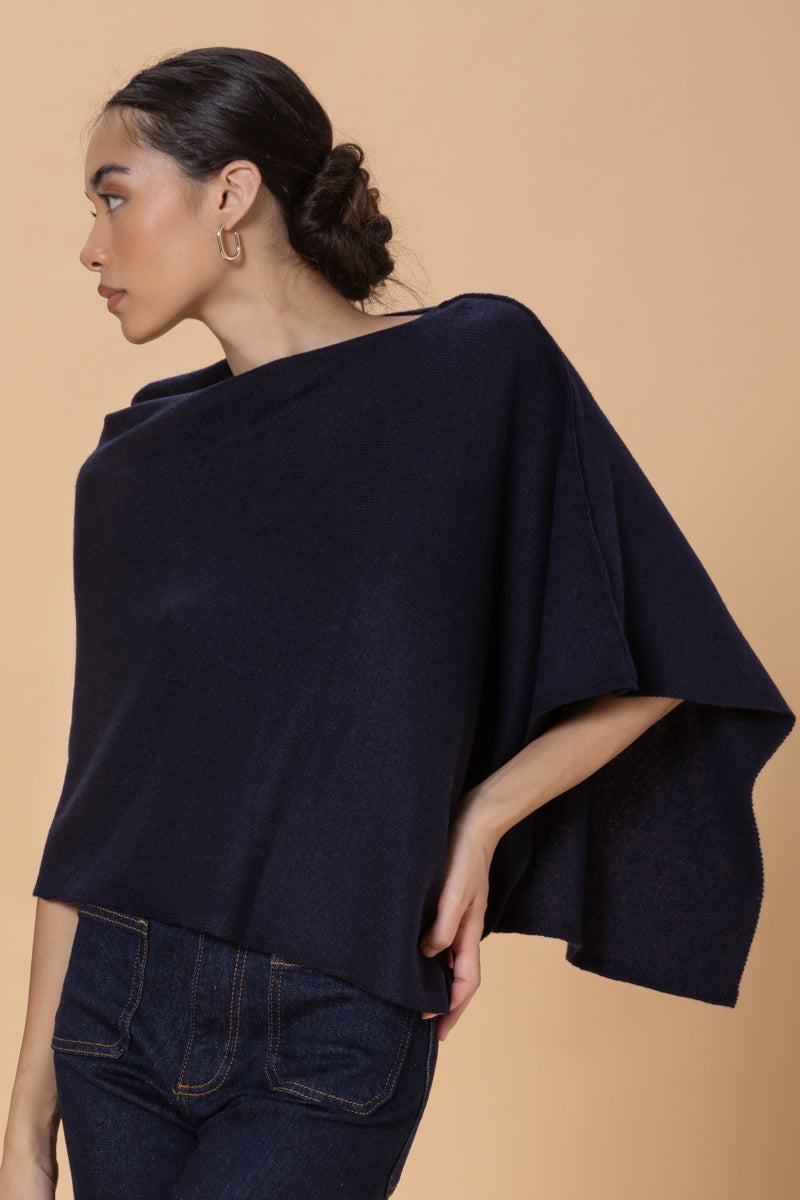 Poncho 100% Cashmere