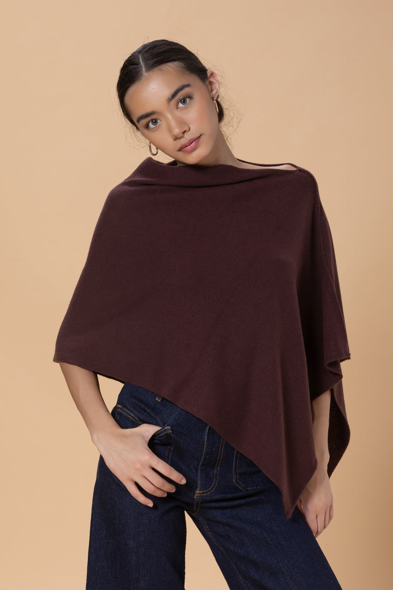 Poncho 100% Cashmere