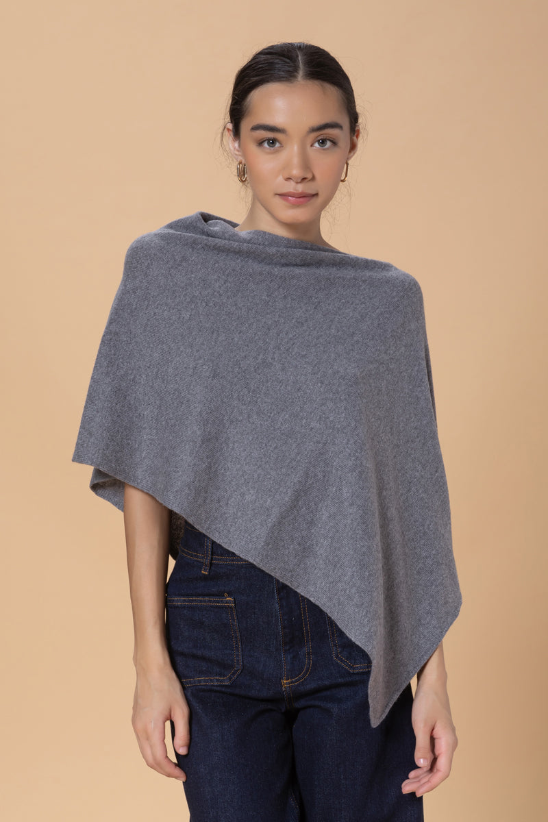 Poncho 100% Cashmere