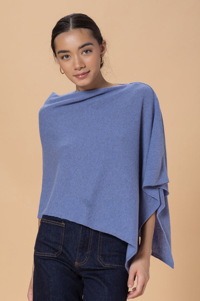 Poncho 100% Cashmere