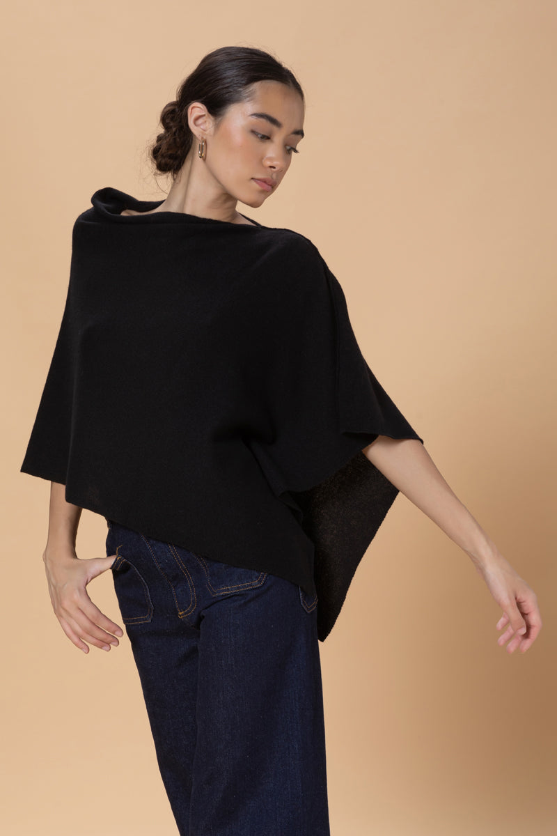 Poncho 100% Cashmere