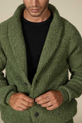 "Sean" cardigan costa inglese Cashmere blend