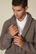 "Sean" cardigan costa inglese Cashmere blend