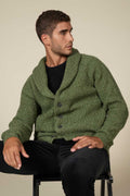 "Sean" cardigan costa inglese Cashmere blend