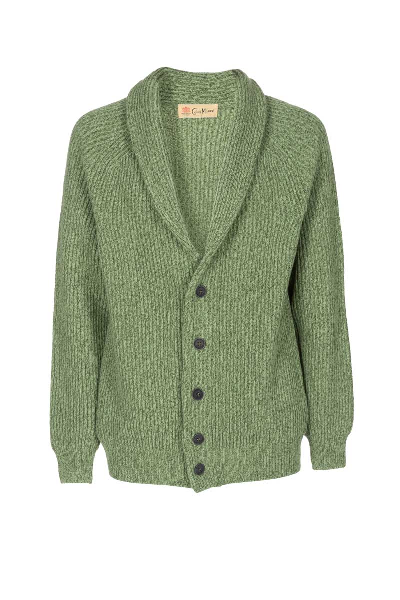 "Sean" cardigan costa inglese Cashmere blend