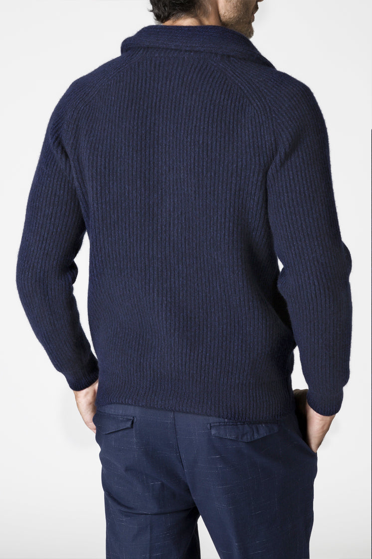 "Sean" cardigan costa inglese Cashmere blend