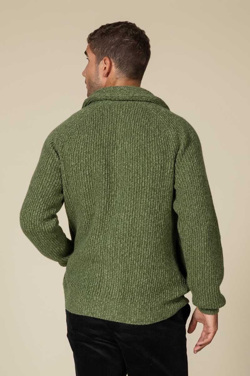 "Sean" cardigan costa inglese Cashmere blend