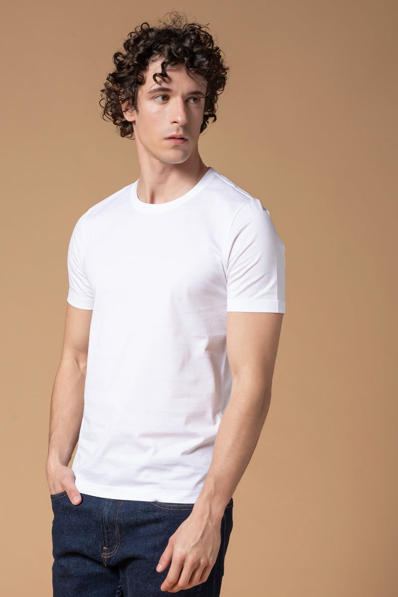 T-Shirt 100% Filo di Scozia
