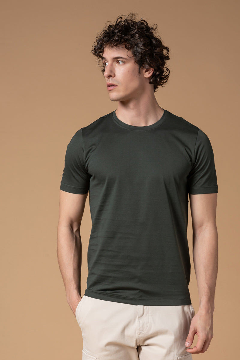 T-Shirt 100% Filo di Scozia