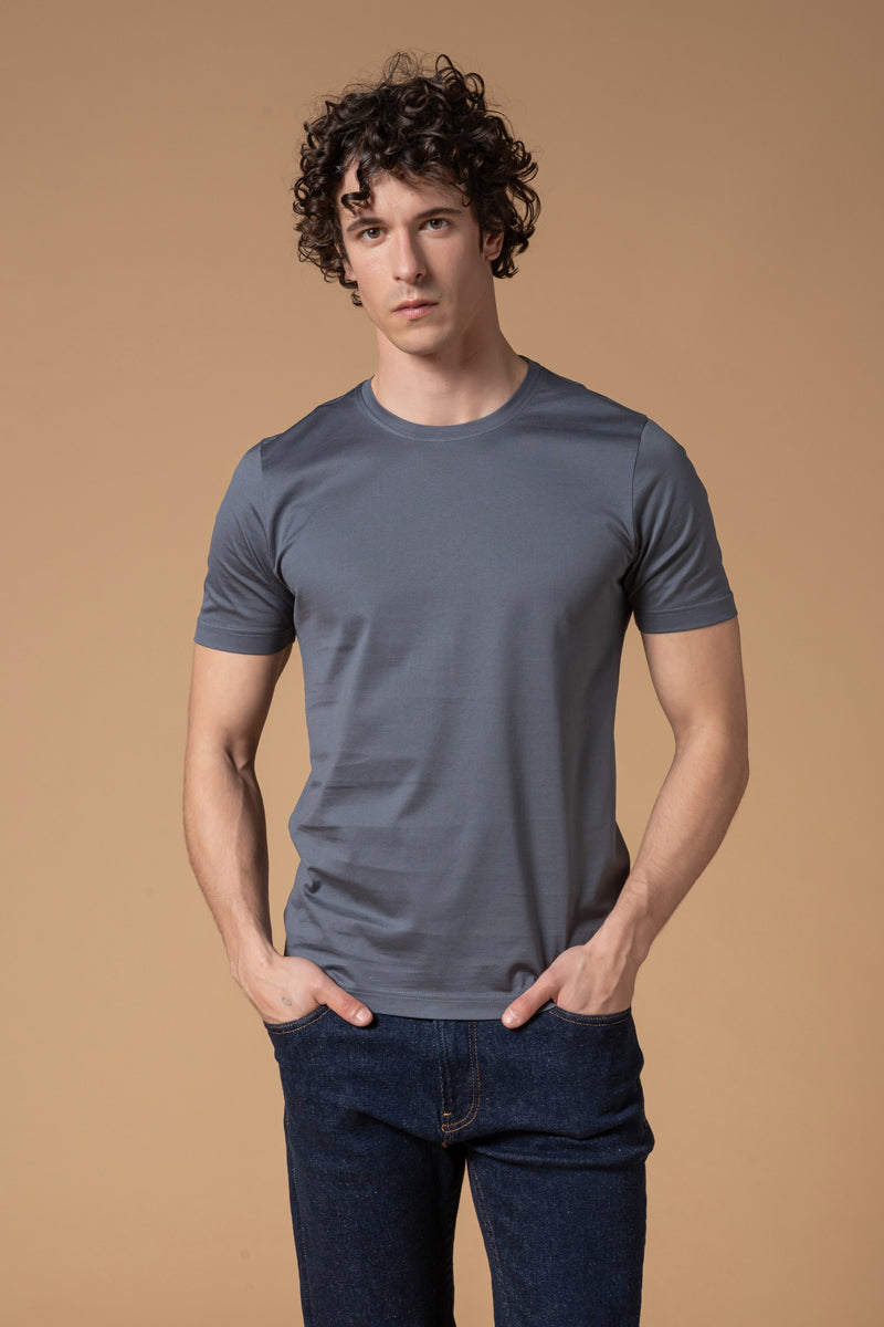 T-Shirt 100% Filo di Scozia