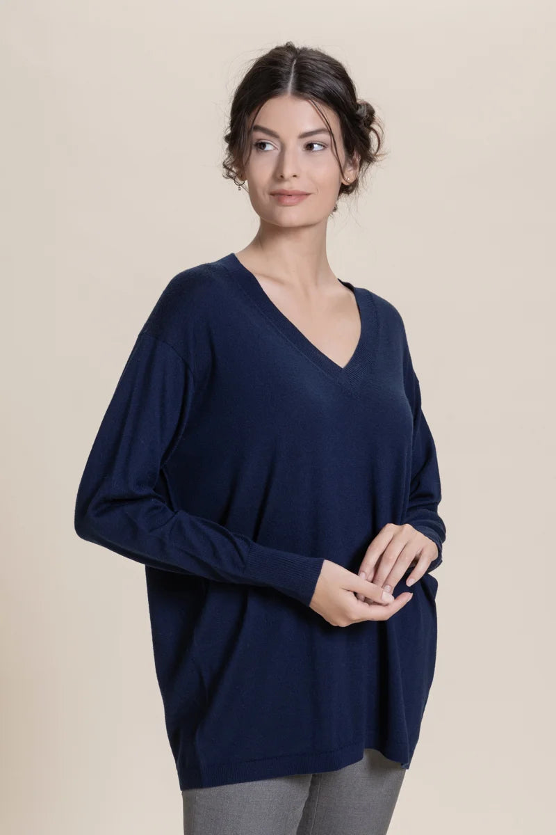 Maglia V over 100% Merino