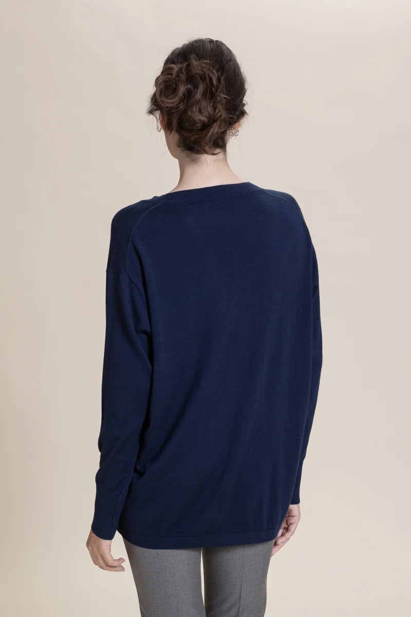 Maglia V over 100% Merino