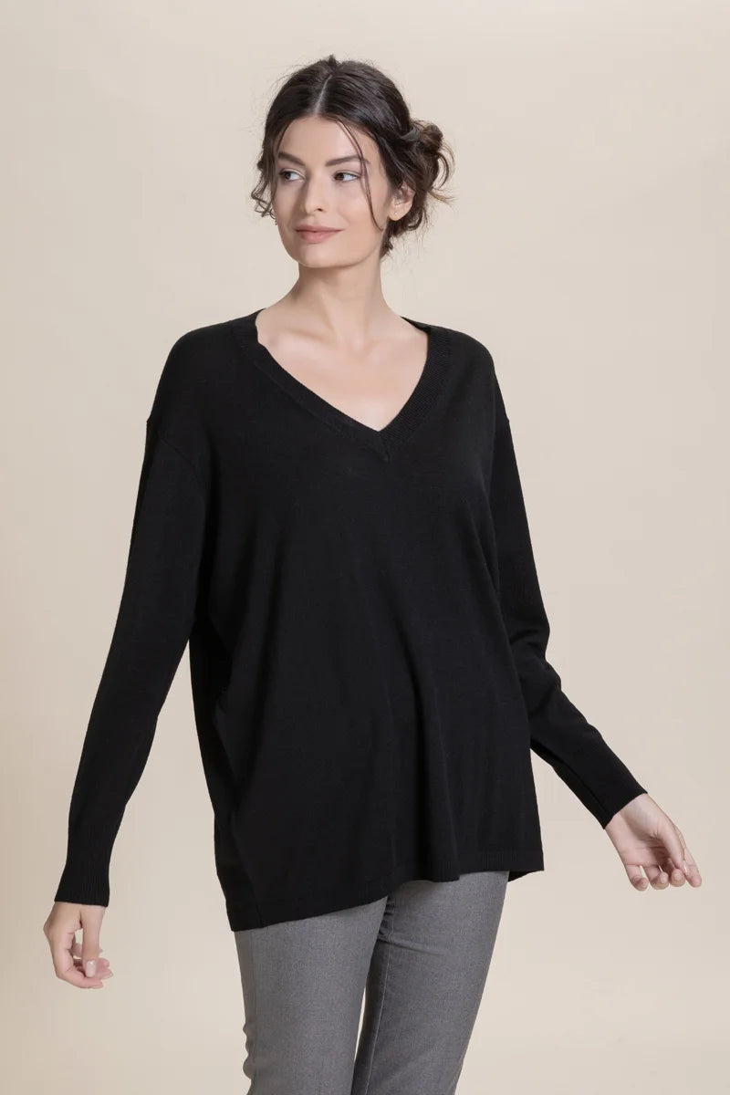 Maglia V over 100% Merino