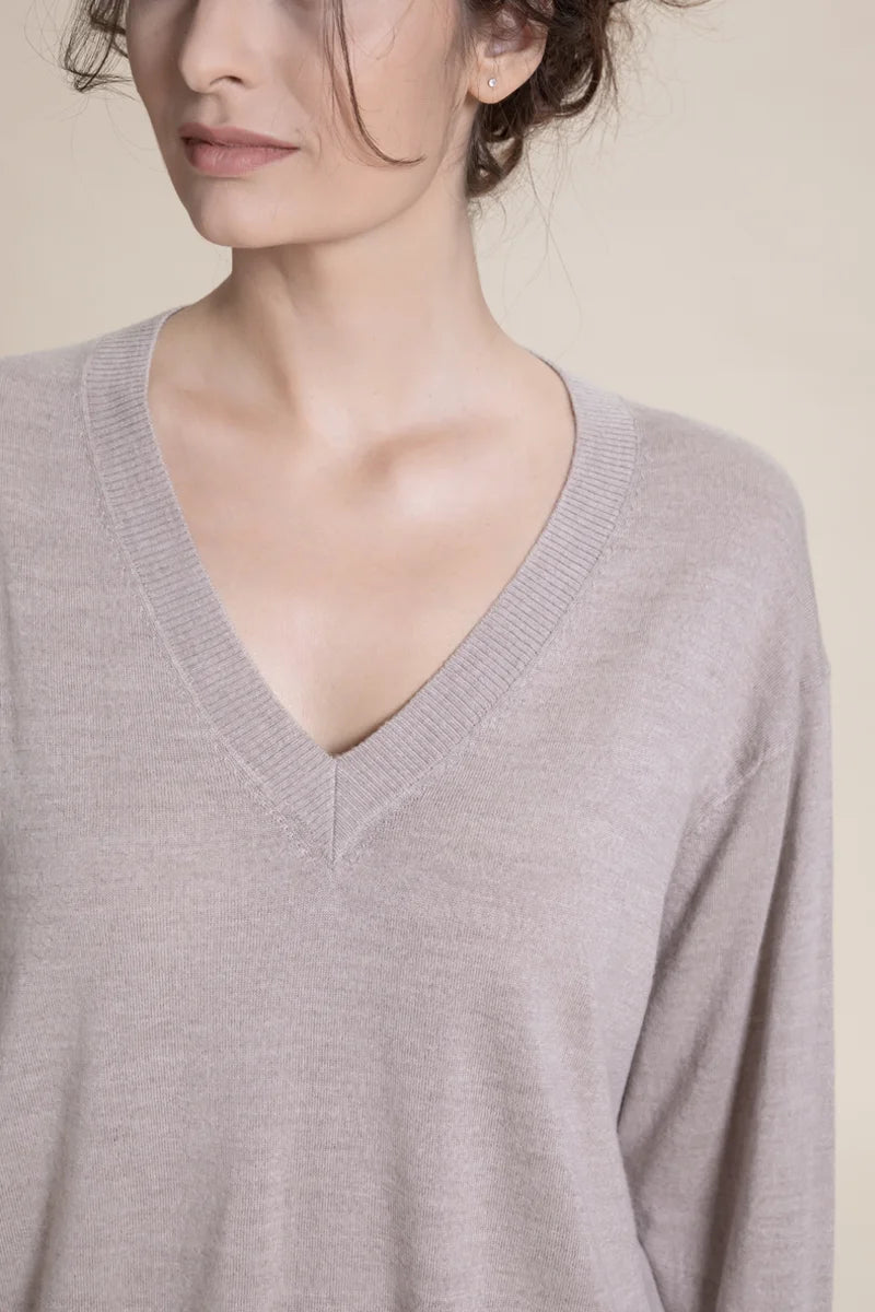 Maglia V over 100% Merino