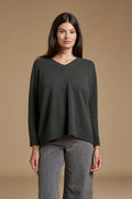 Maglia V over Cashmere blend