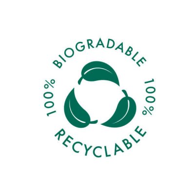 Biologisch abbaubar. Biologisch abbaubar.